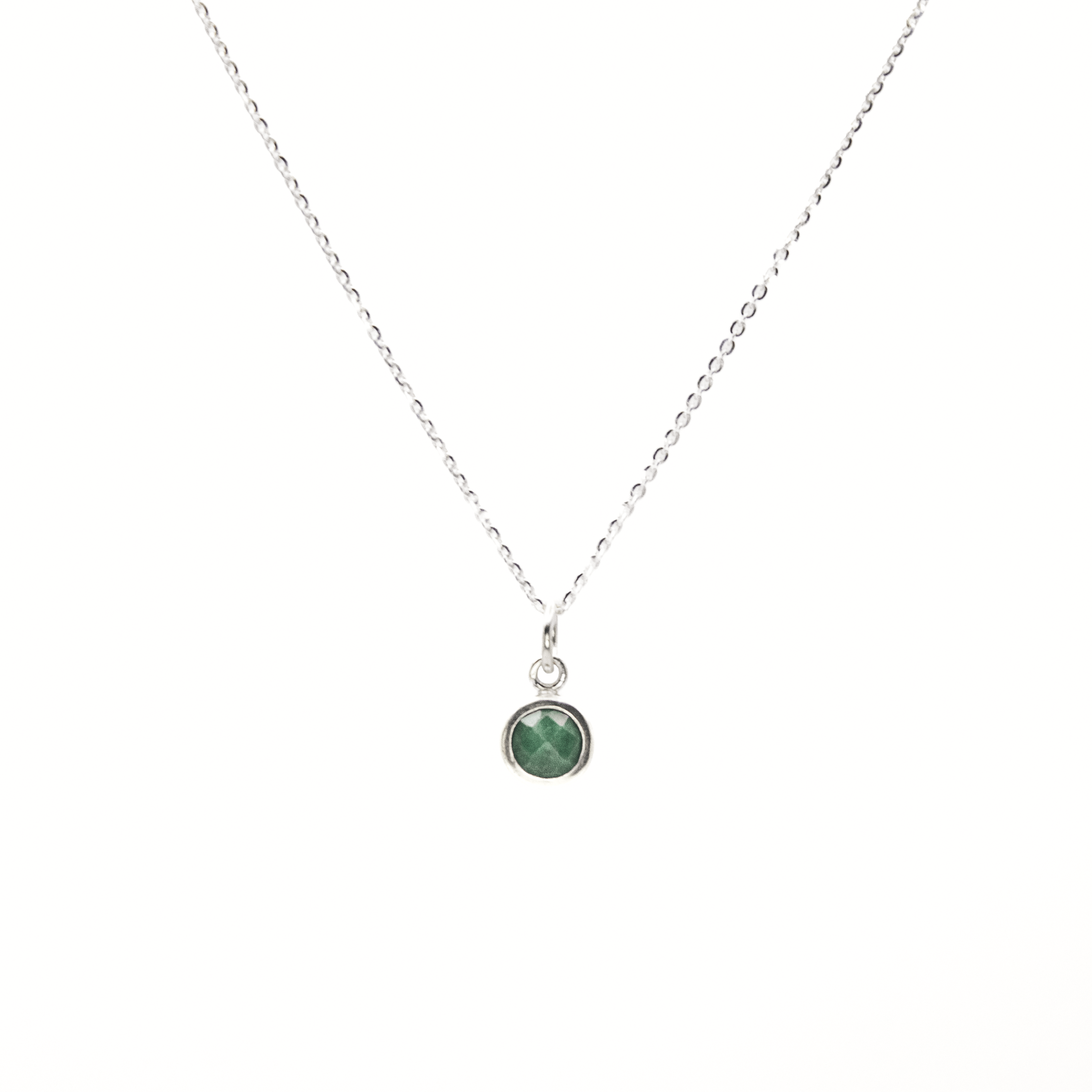 Collar 'Géma' Raiz de Esmeralda Plata 950